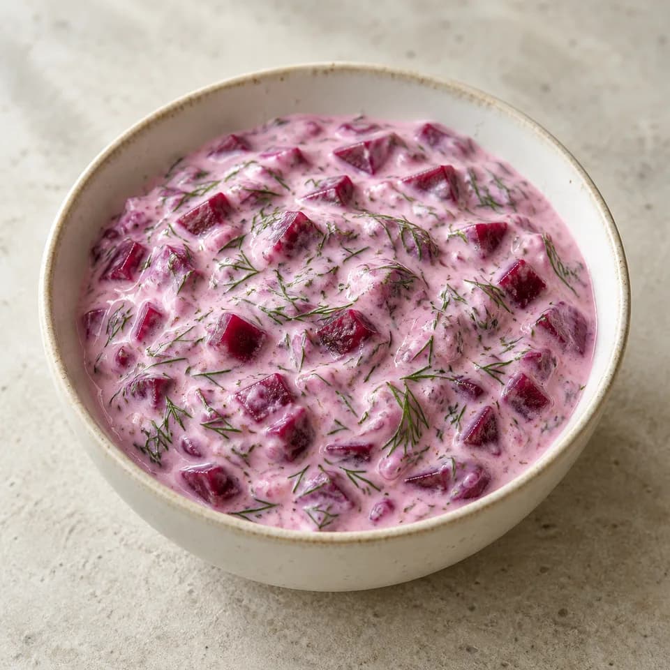 Beetroot Dill Raita